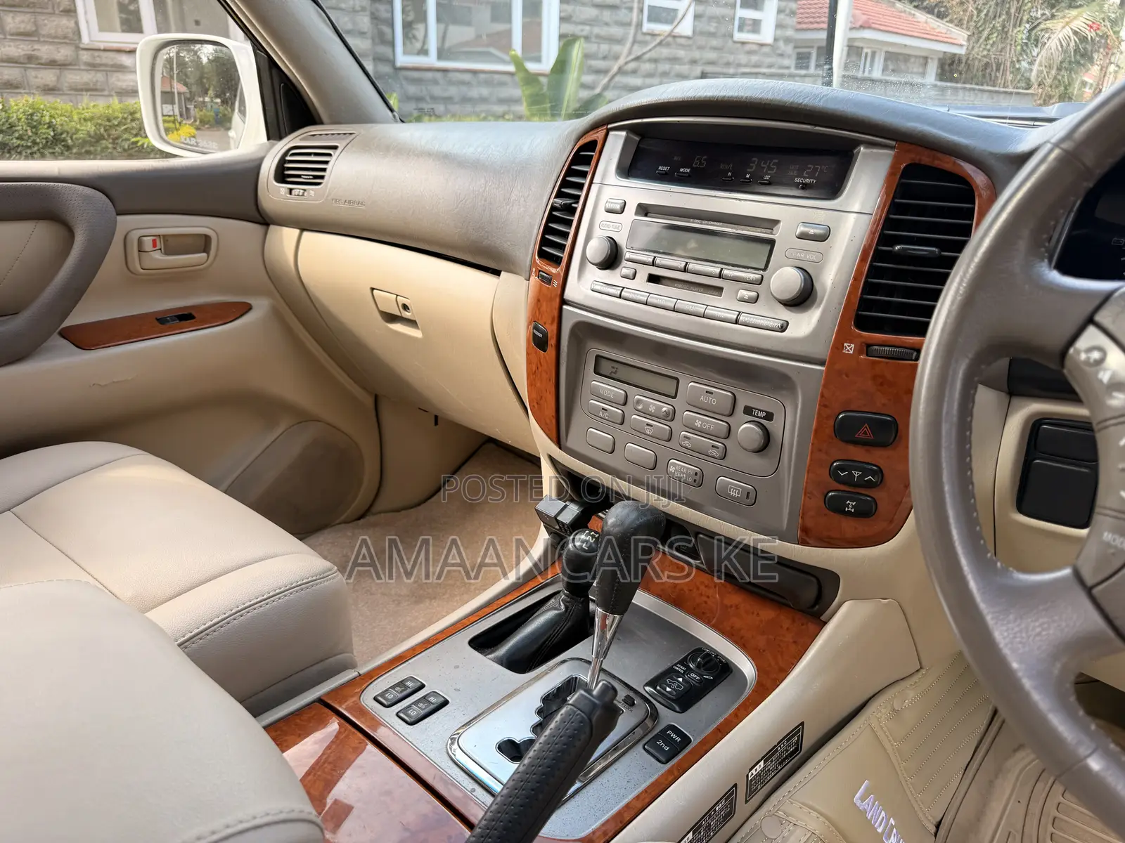 Toyota Land Cruiser HDJ 100 2002 White
