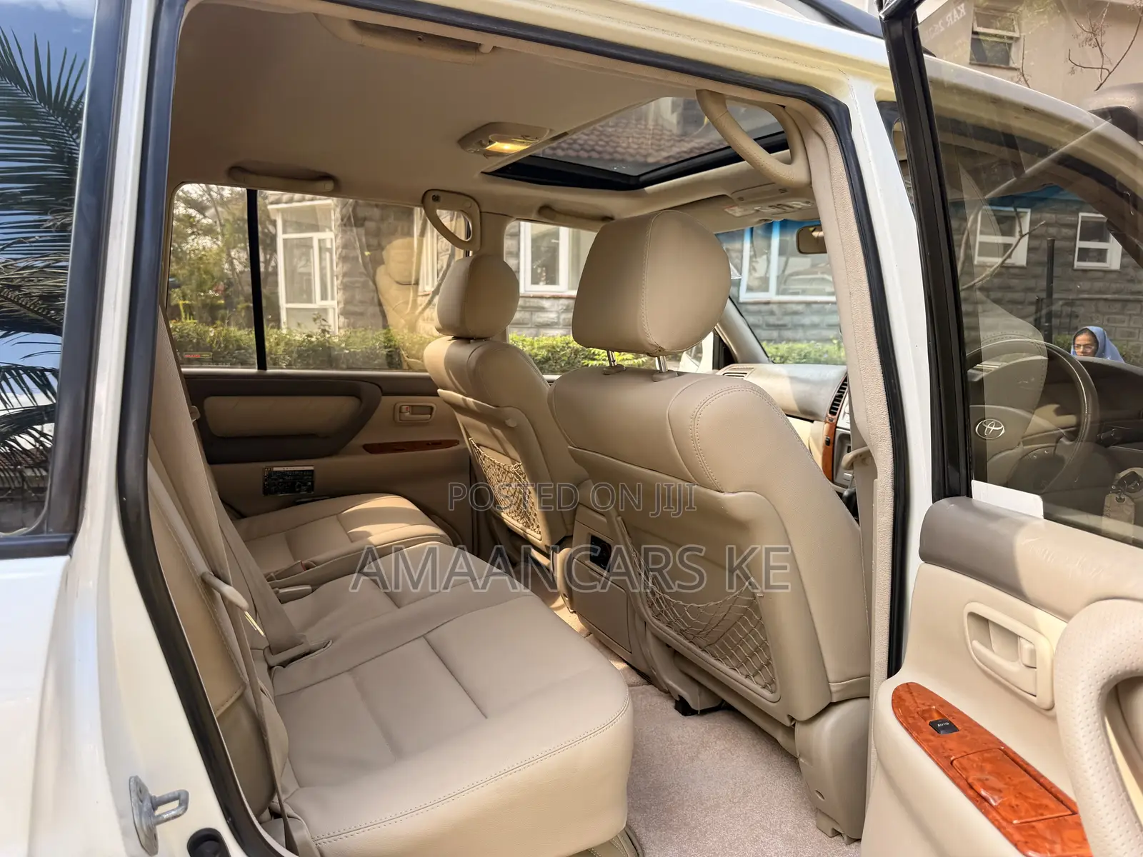 Toyota Land Cruiser HDJ 100 2002 White