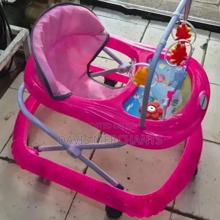 Pink Girls Baby Walker Premier Quality