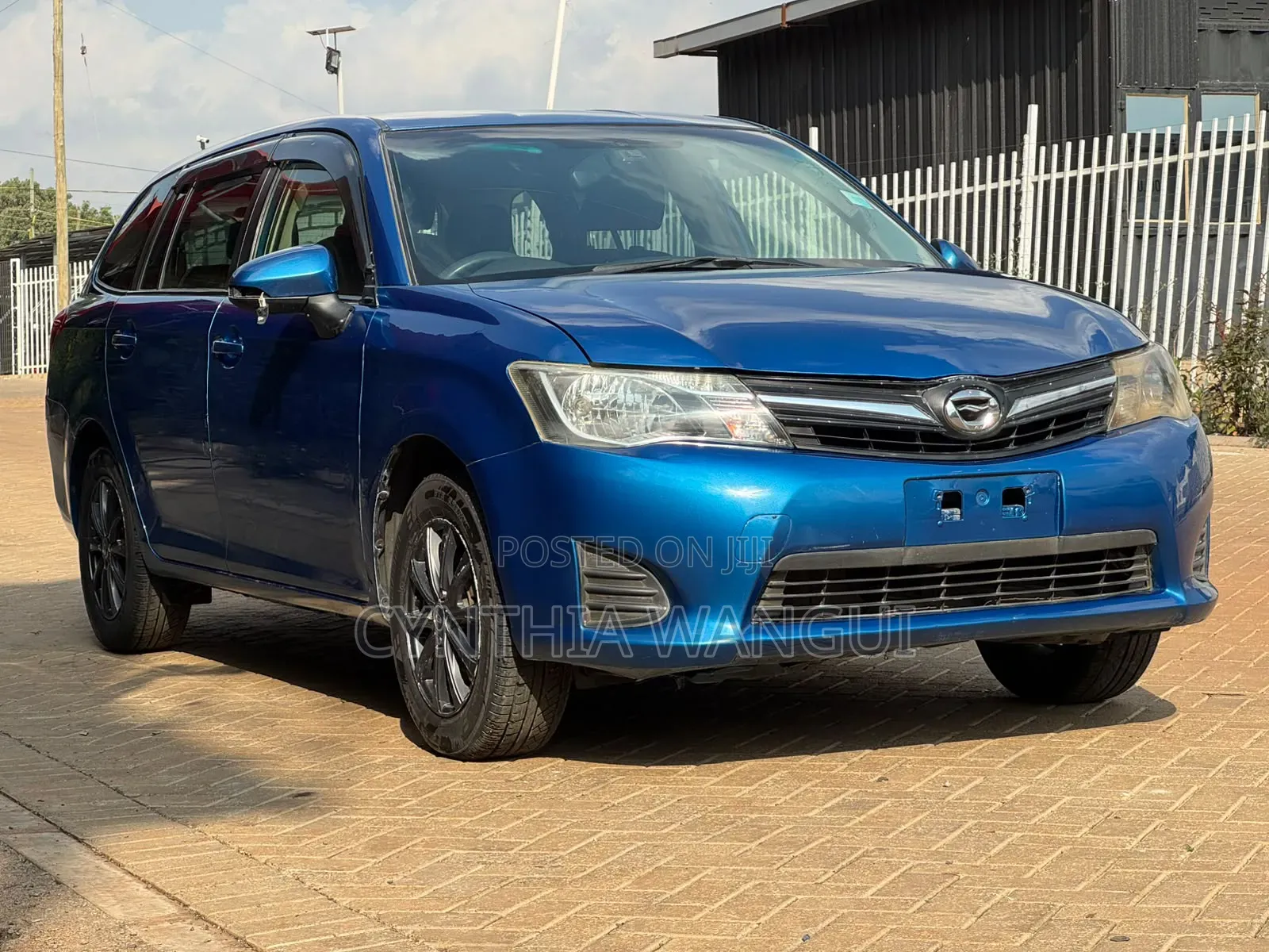 Toyota Corolla Fielder 2014 Blue