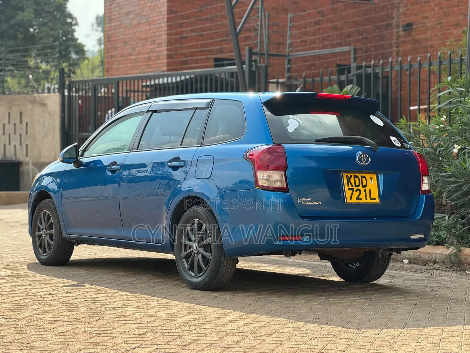 Toyota Corolla Fielder 2014 Blue