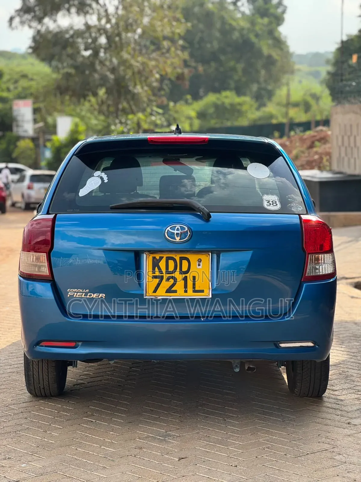 Toyota Corolla Fielder 2014 Blue