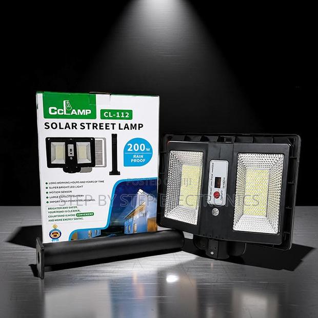 Zero Electrical Wiring Cclamp 200 W Led Solar Street Light - main view