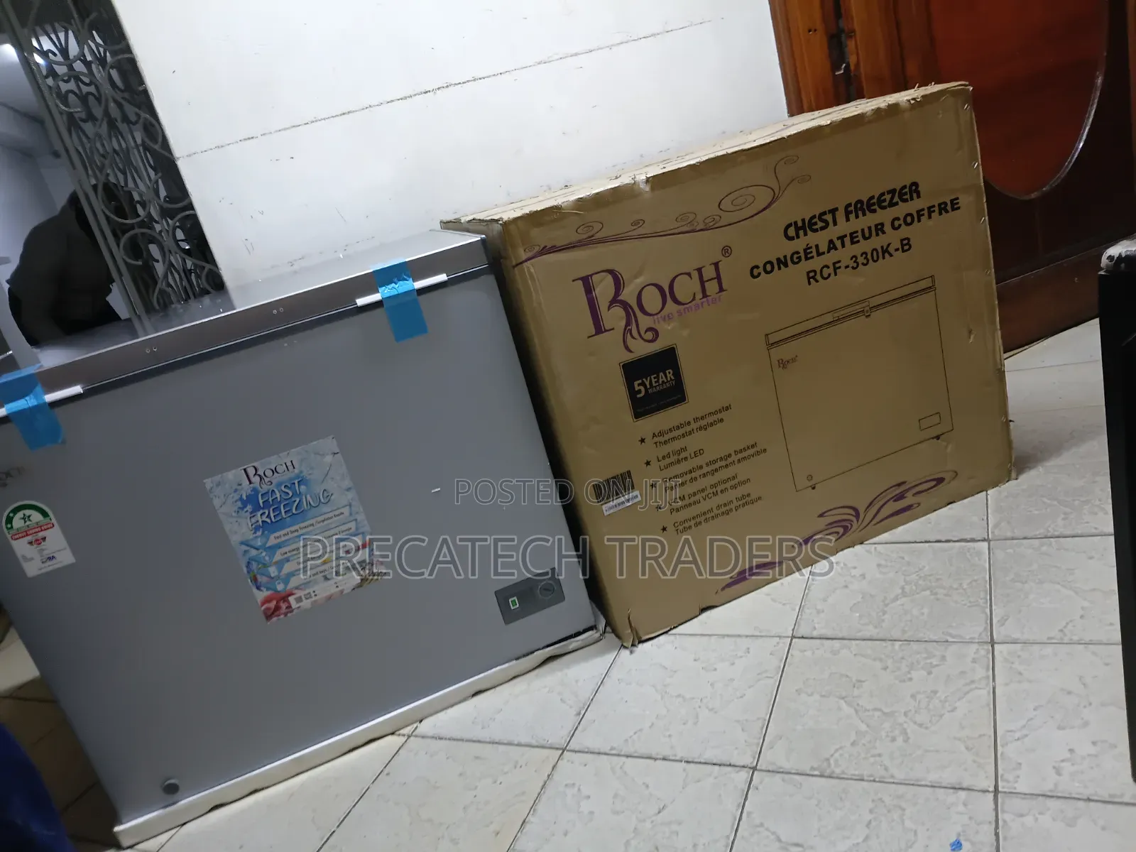 Roch 251L Chest Freezer – Fast Freezing Technology