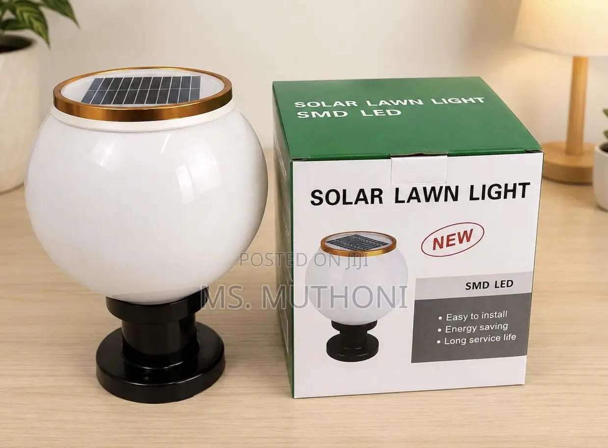Decorative/ Lighting Automatic Globe-Shaped Solar Lawn Light 