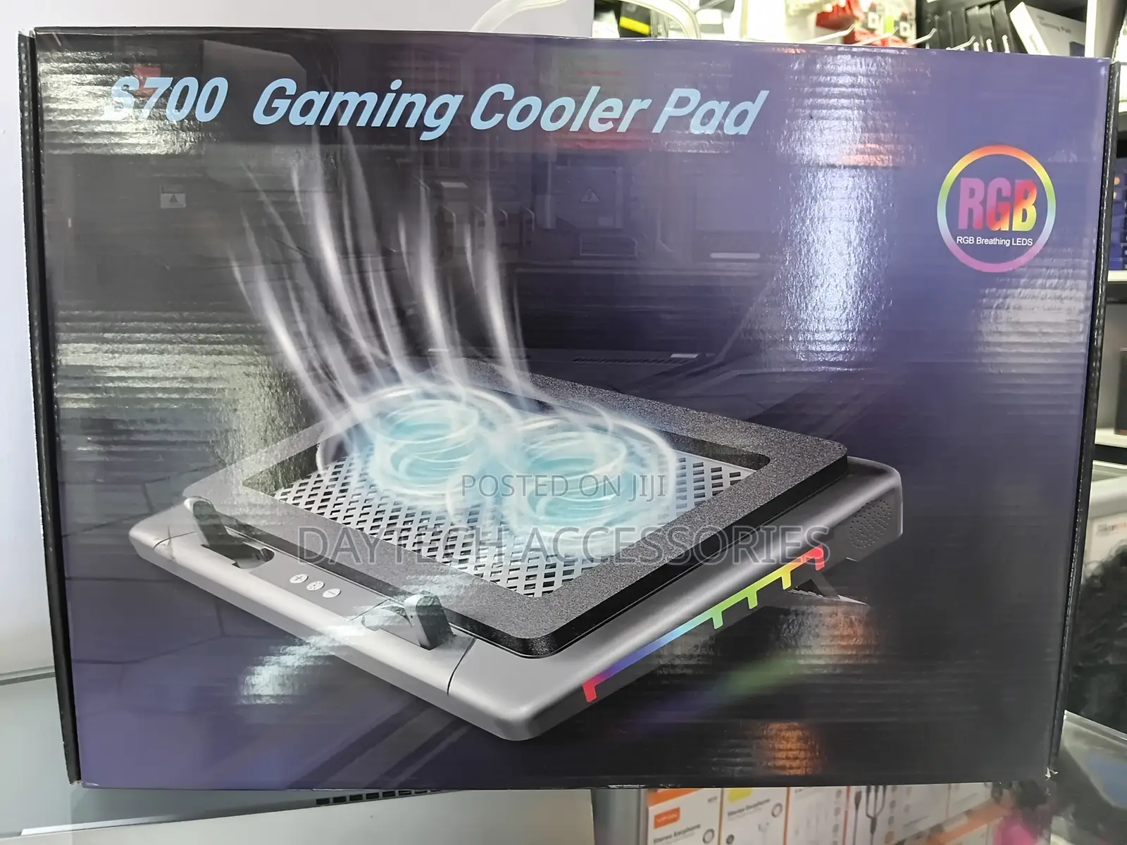 S700 Laptop Cooling Stand for 12”–17” Laptops.