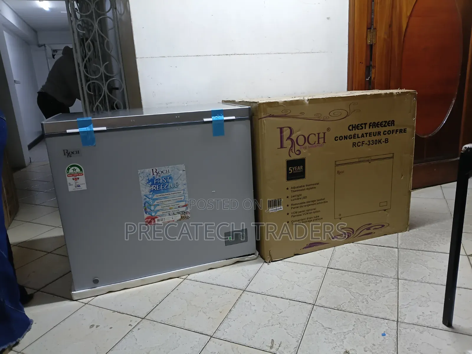 Roch 251L Commercial Home Deep Freezer