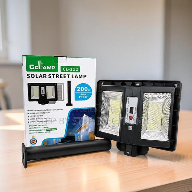 High Brightness Cclamp 200w Watts Led Solar Street Light