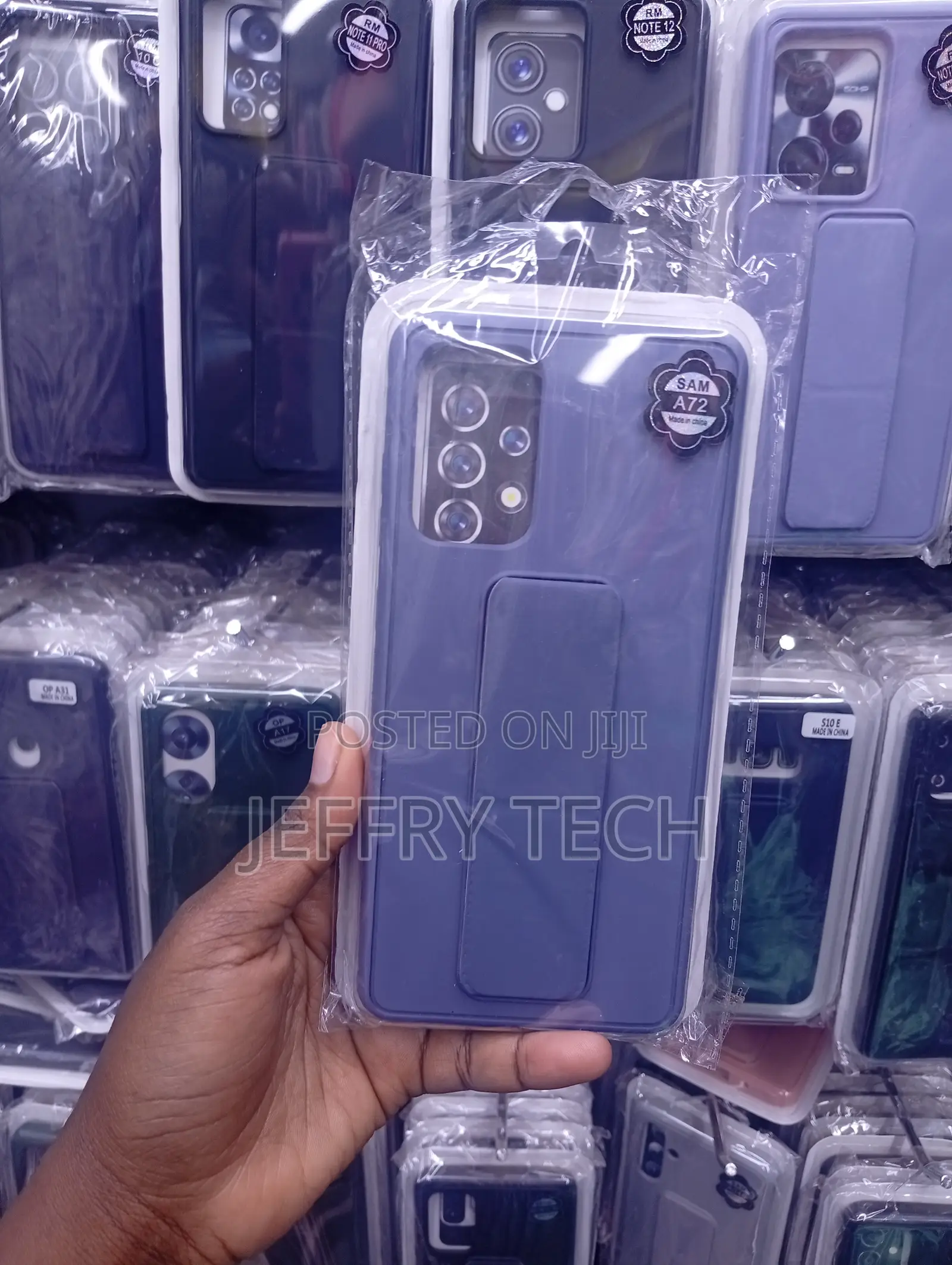 Samsung Galaxy A72 Navy Blue Soft Silicone Back Cover