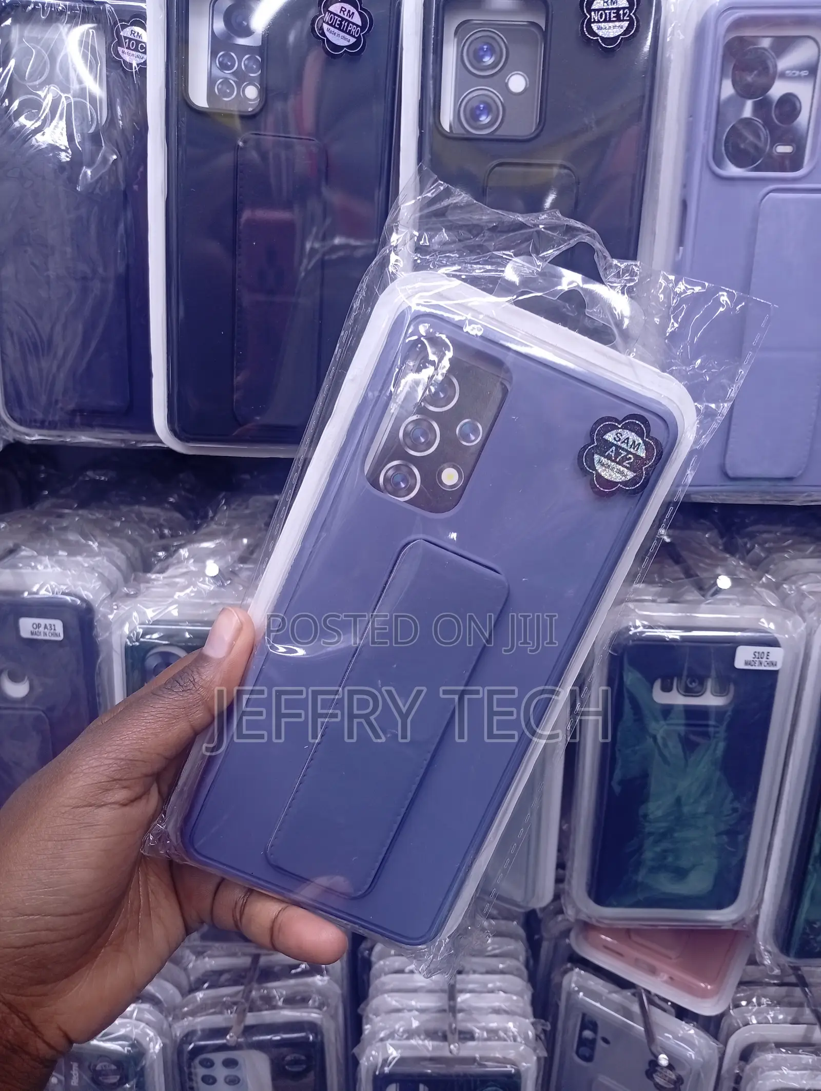 Samsung Galaxy A72 Navy Blue Soft Silicone Back Cover