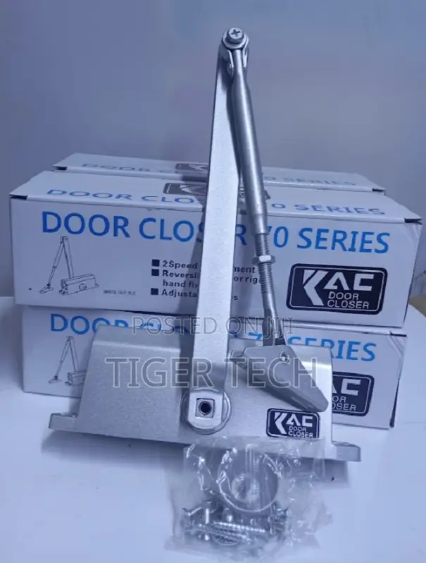 Heavy-Duty, Surface-Mounted Automatic Hydraulic Door Closer