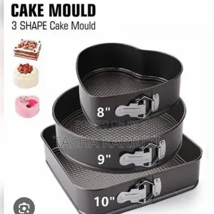 3 Shape Cake Mould