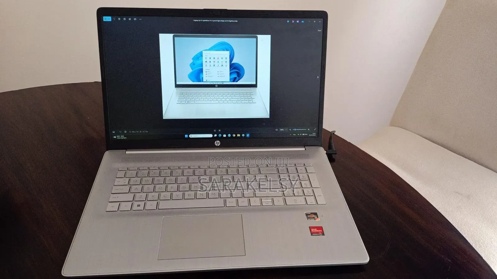 Laptop HP 8GB AMD Ryzen 3 SSD 256GB