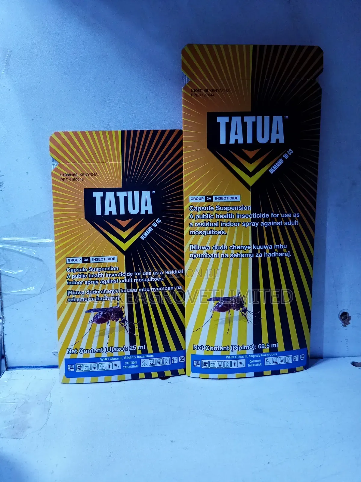 Tatua Demand 10cs Insecticide Mosquito 25ml and 62.5ml