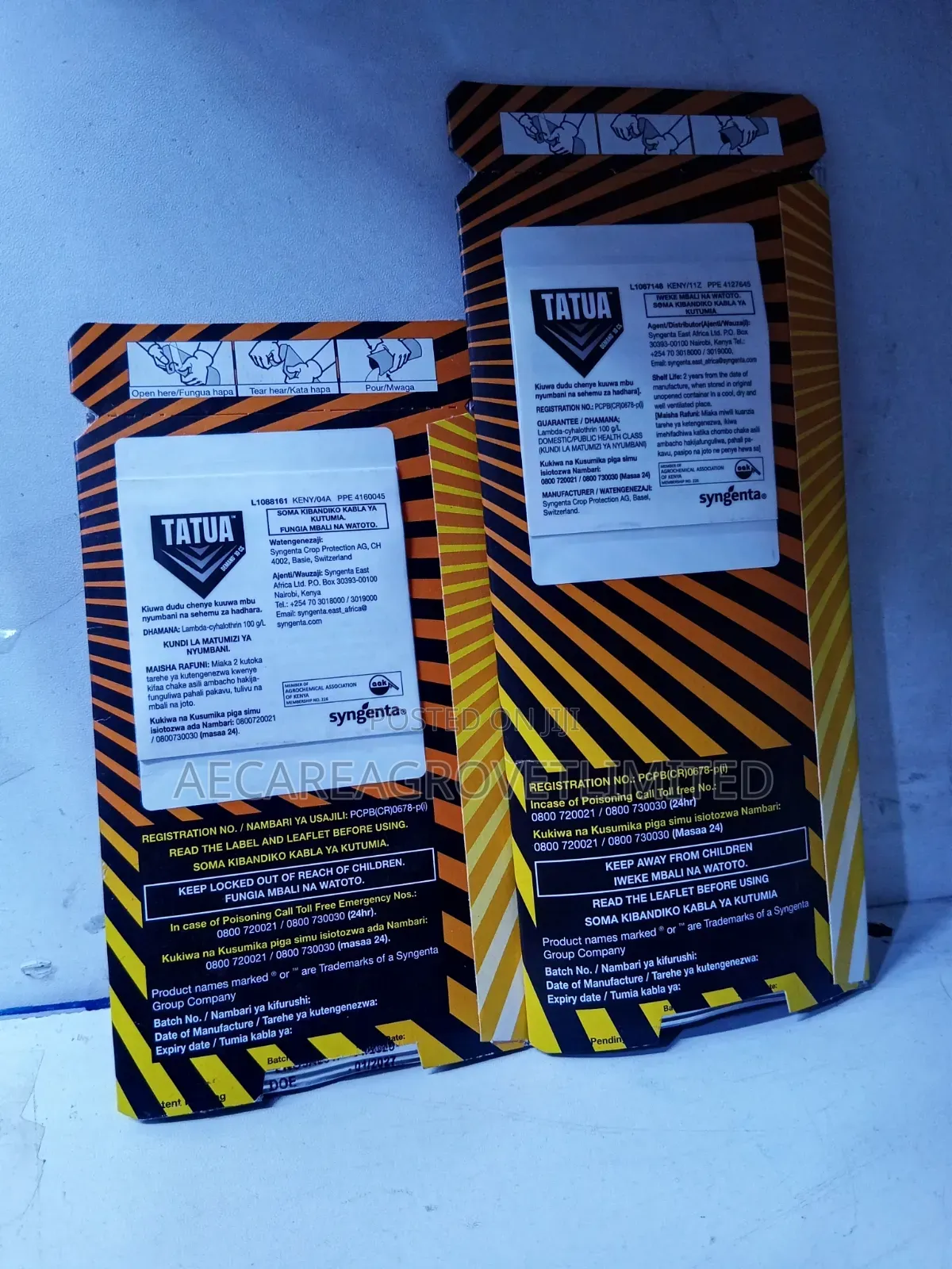 Tatua Demand 10cs Insecticide Mosquito 25ml and 62.5ml