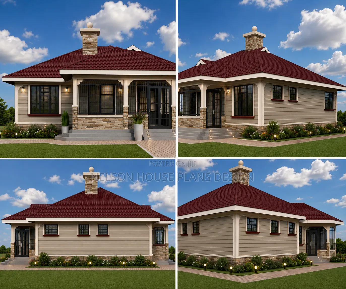 Modern Architectural Bungalow House Plans Design and Boq