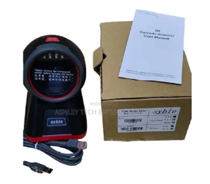 ~XB-8602 Automatic Table Barcode Scanner – Plug Play USB