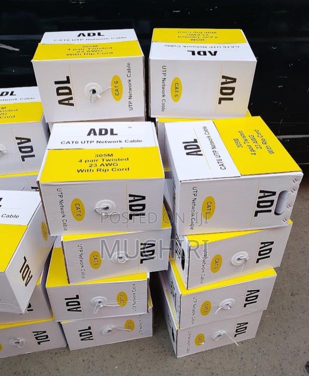 ADL Cat 6 Indoor Lan Cable 305m (Unshielded Foiled Twisted Pair)