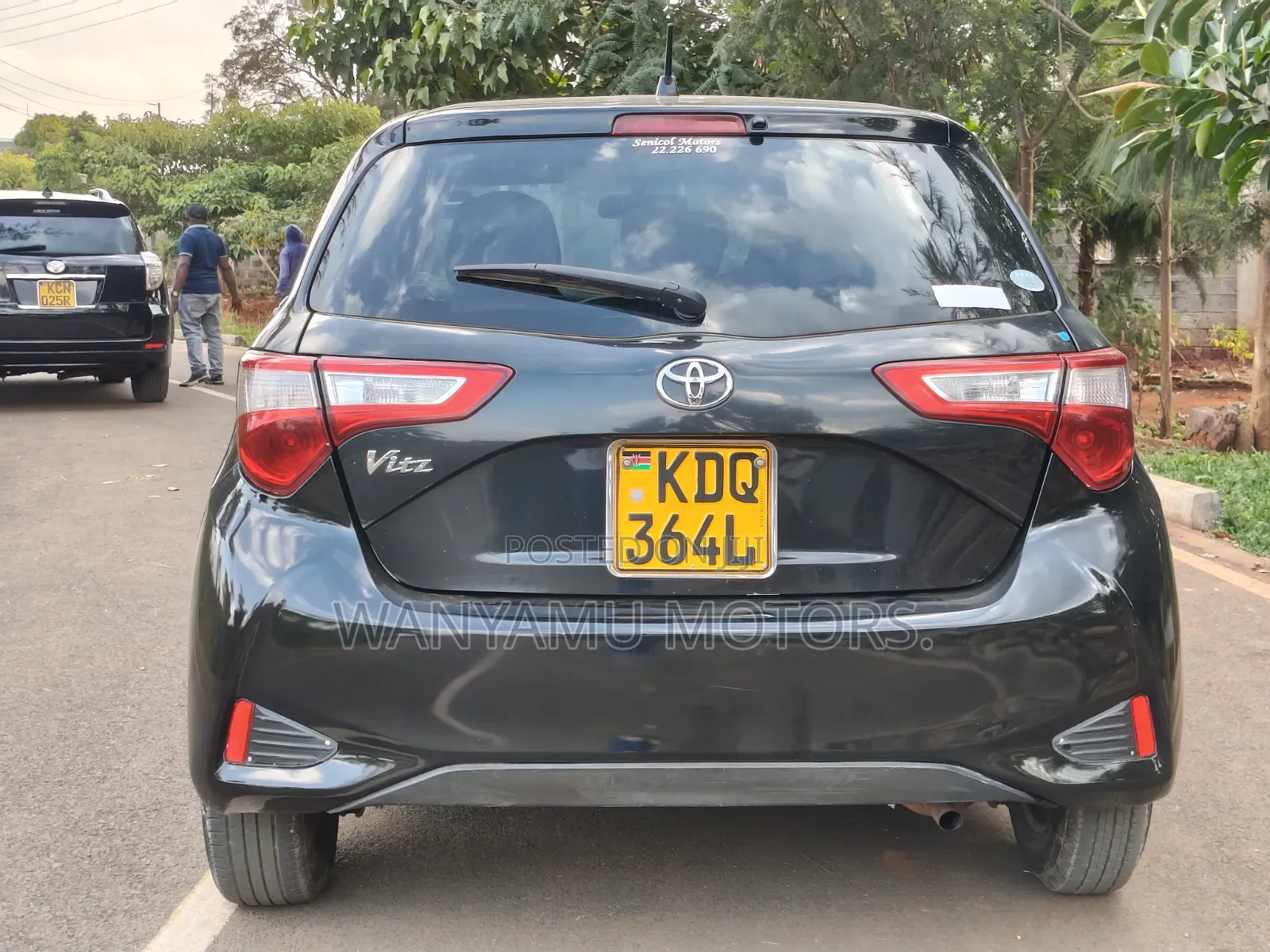 Toyota Vitz 2017 Black