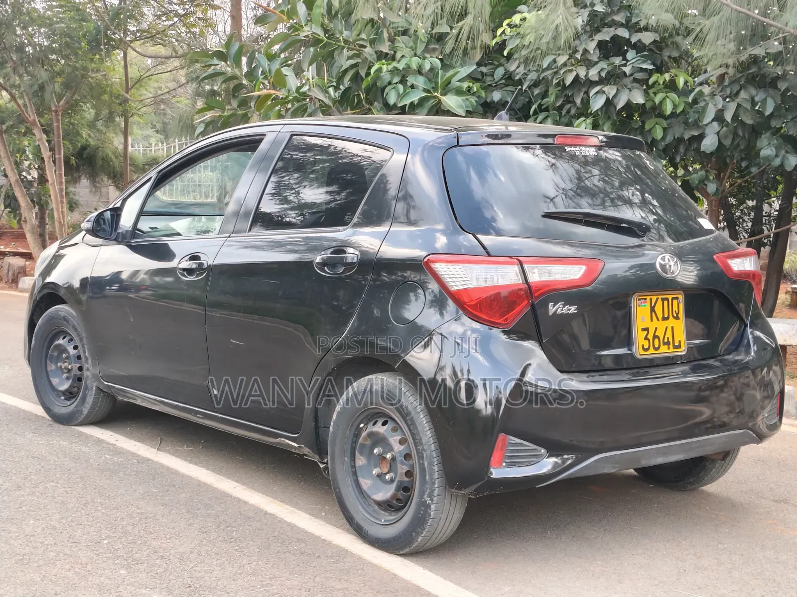Toyota Vitz 2017 Black