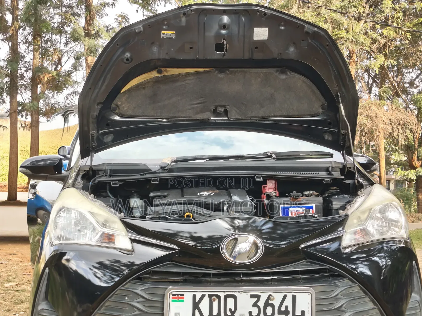 Toyota Vitz 2017 Black