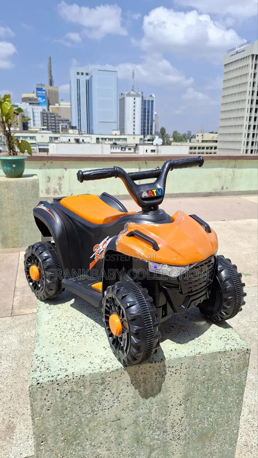 Premium Kids 4-Wheel Electric ATV Ride-On