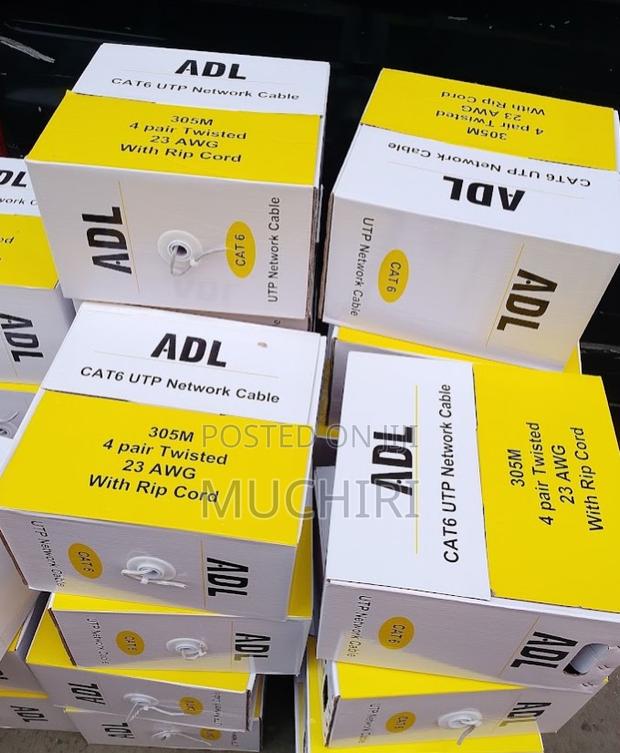 Reliable,High-Quality Networking Cable ADL Cat6 Indoor Cable 305m