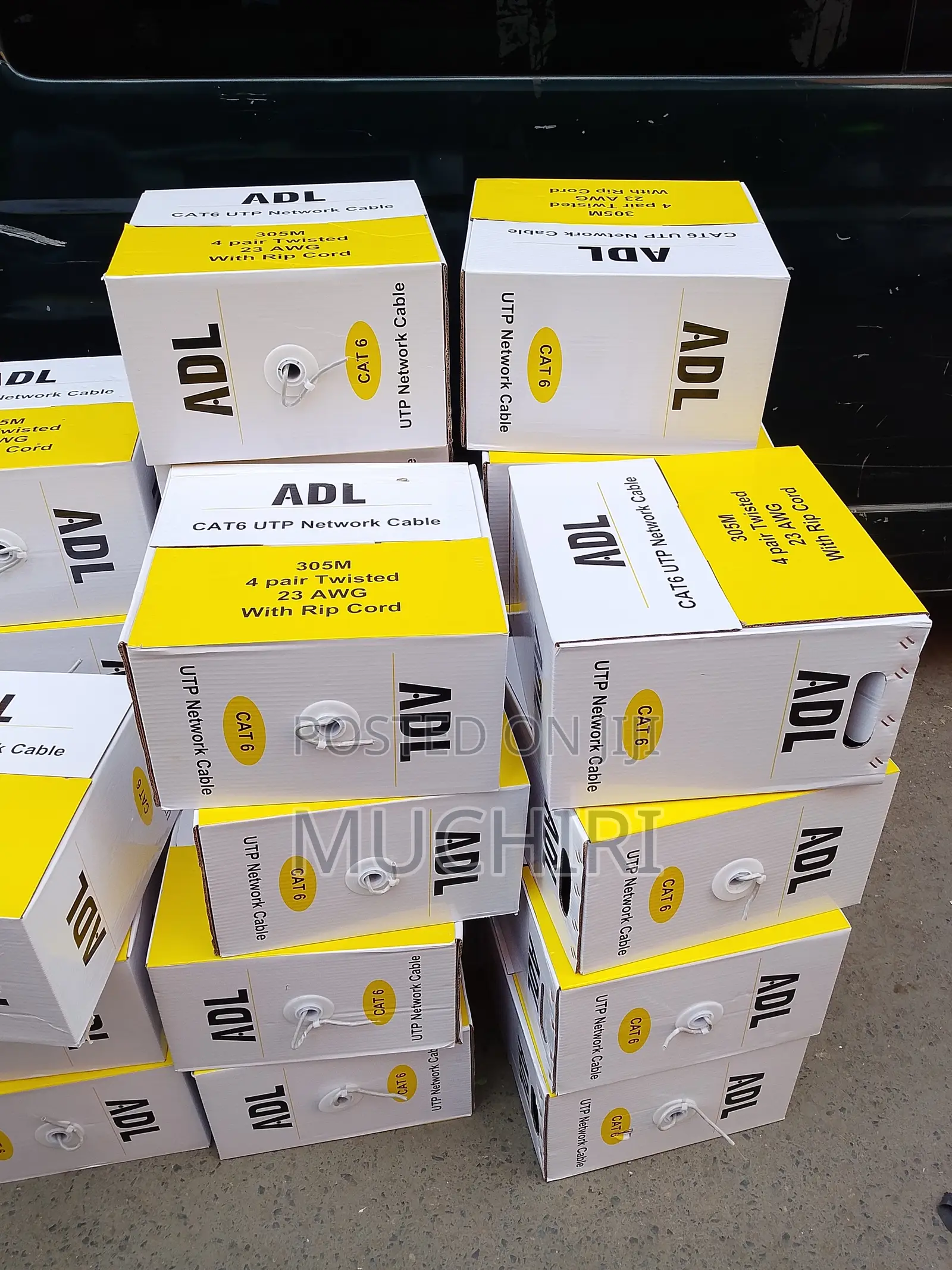 Ideal ADL 305M Indoor Cat6 Lan Networking Cable Box