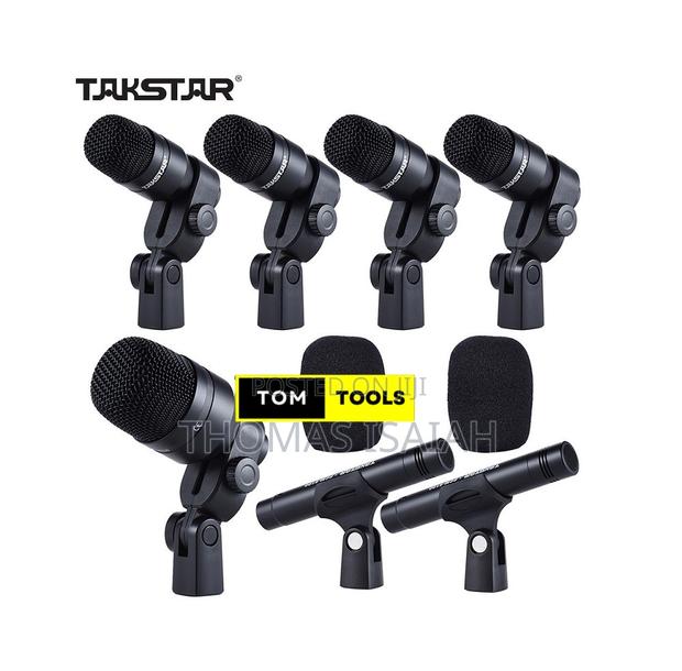 TAKSTAR DMS-D7 Drum Set Wired Microphone Kit - thumbnail 2