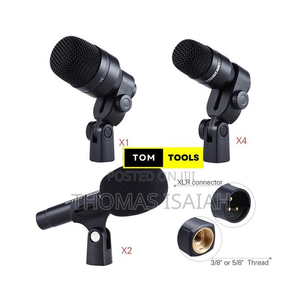 TAKSTAR DMS-D7 Drum Set Wired Microphone Kit - thumbnail 4