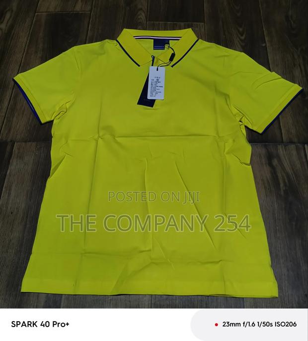 Quality Casual Cotton Medium Sized Plain Short Sleeved Polo T-Shirts