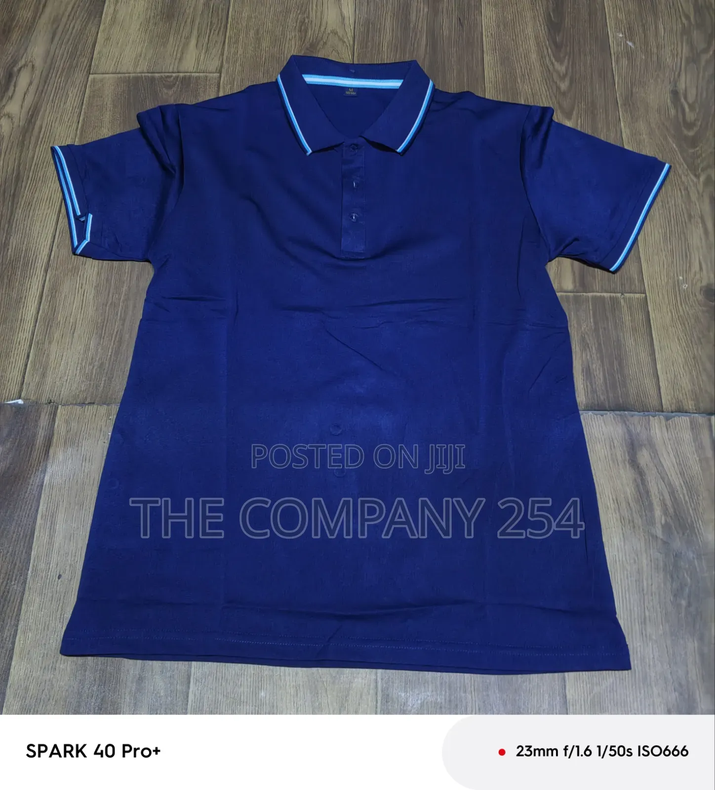 Quality Casual Cotton Medium Sized Plain Short Sleeved Polo T-Shirts