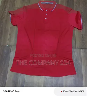 Quality Casual Cotton Medium Sized Plain Short Sleeved Polo T-Shirts