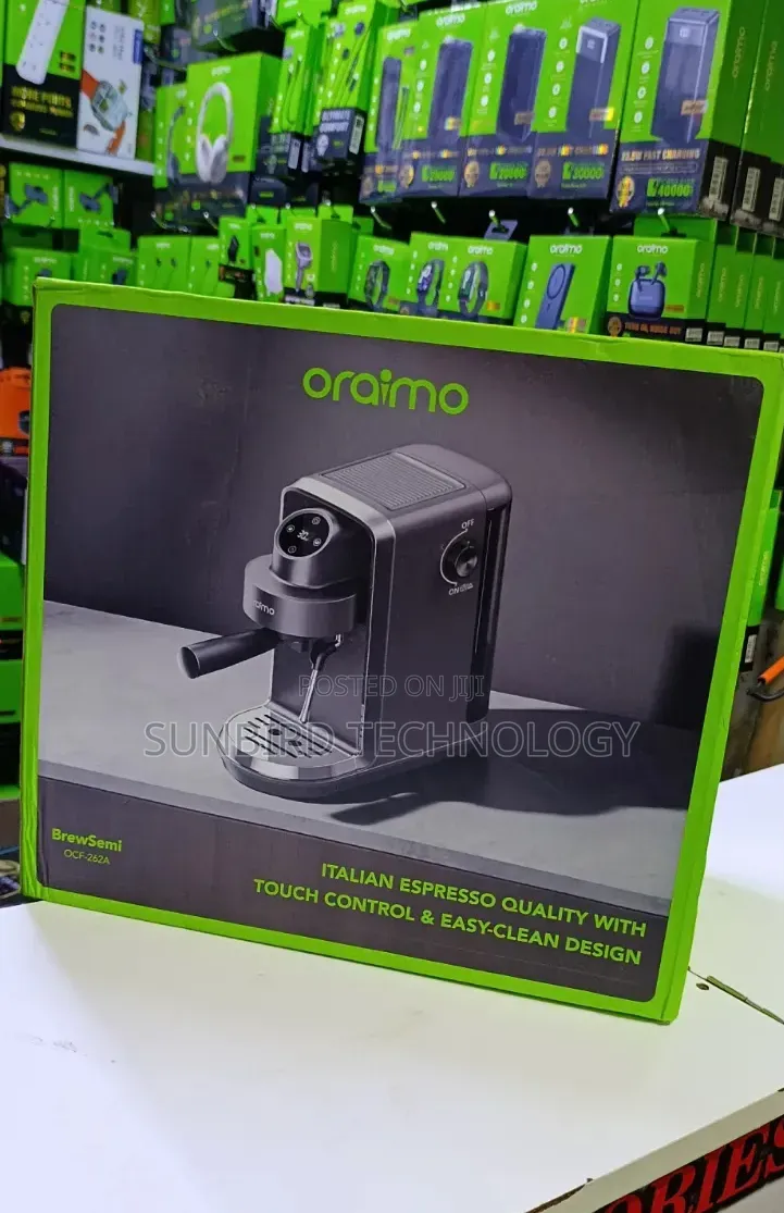 Oraimo Italian Expesso Coffee Maker Brewsemi Ocf-262a