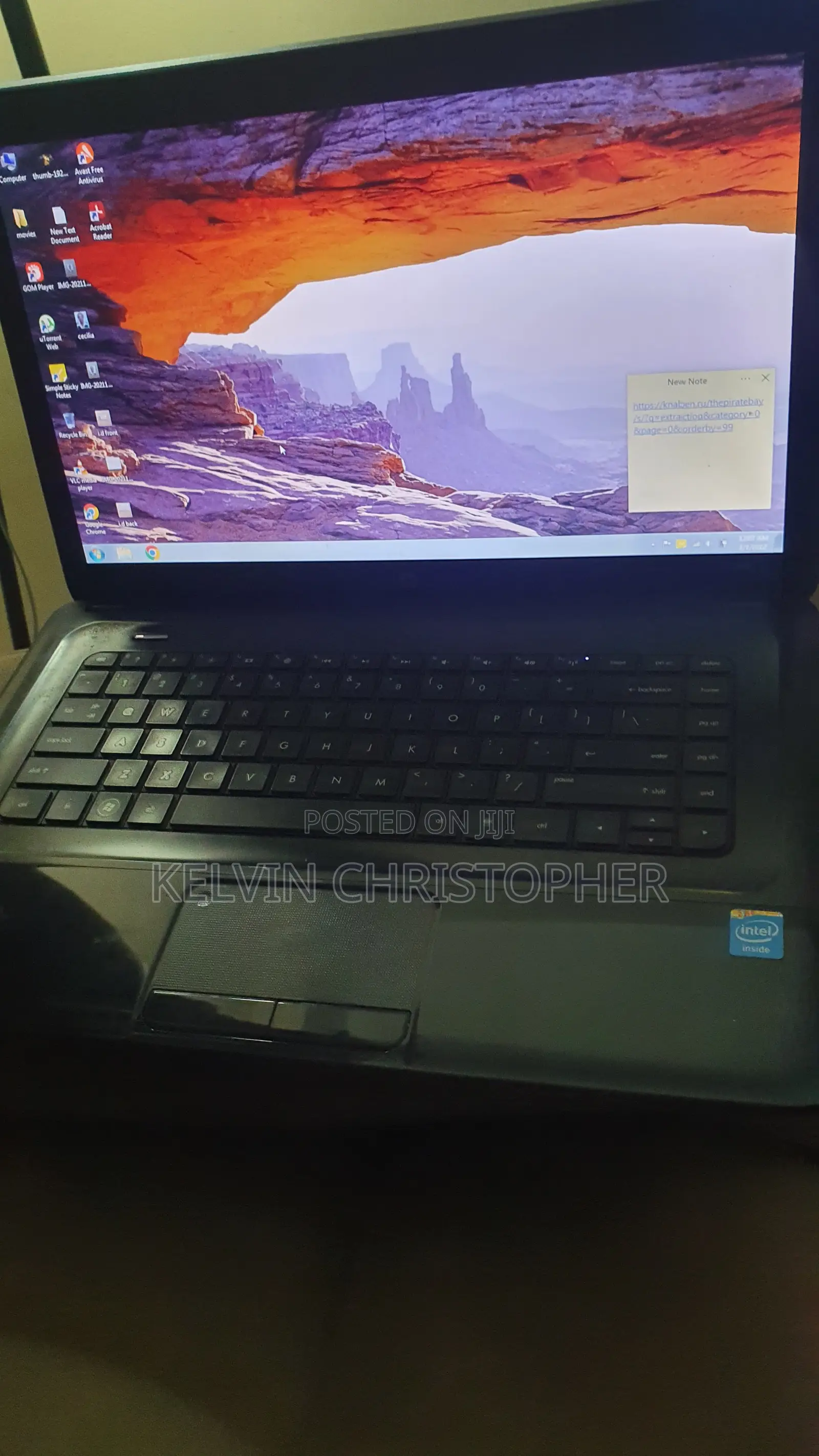 Laptop HP 15 2GB Intel HDD 500GB