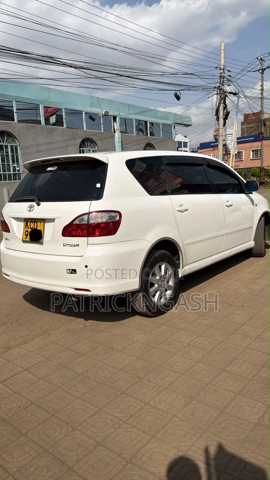 Toyota Ipsum 2009 White