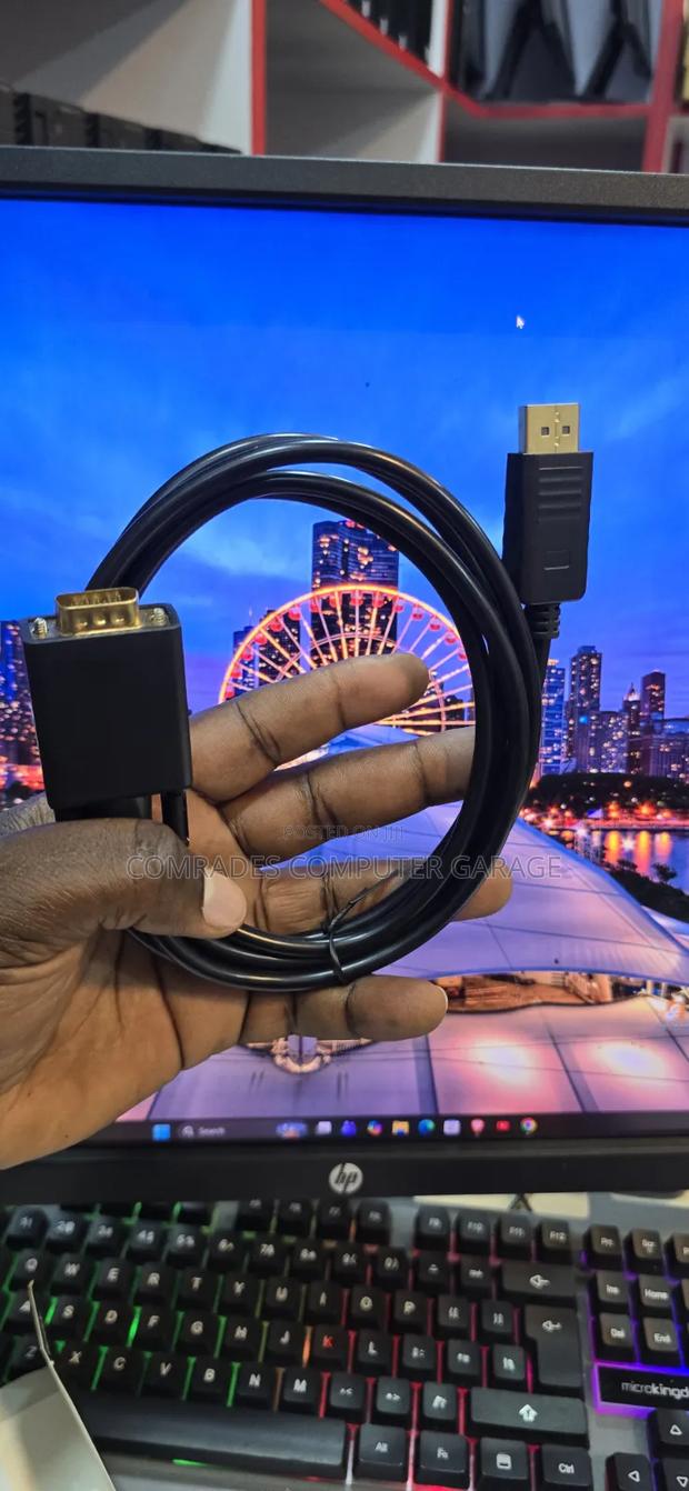 Display Port to Vga Cable 1.8m. - thumbnail 4