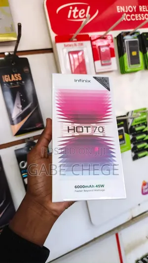 New Infinix Hot 70 128 GB Gray