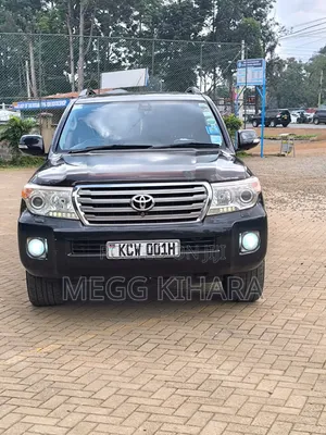 Toyota Land Cruiser 2012 Black