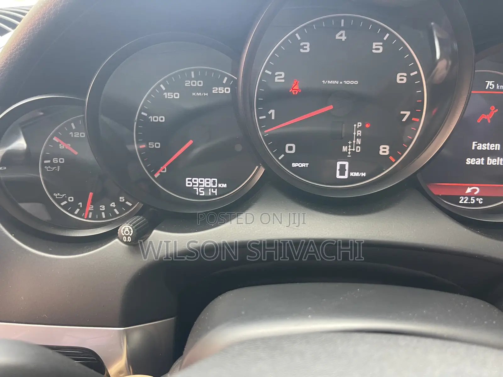 Porsche Cayenne 2011 Red