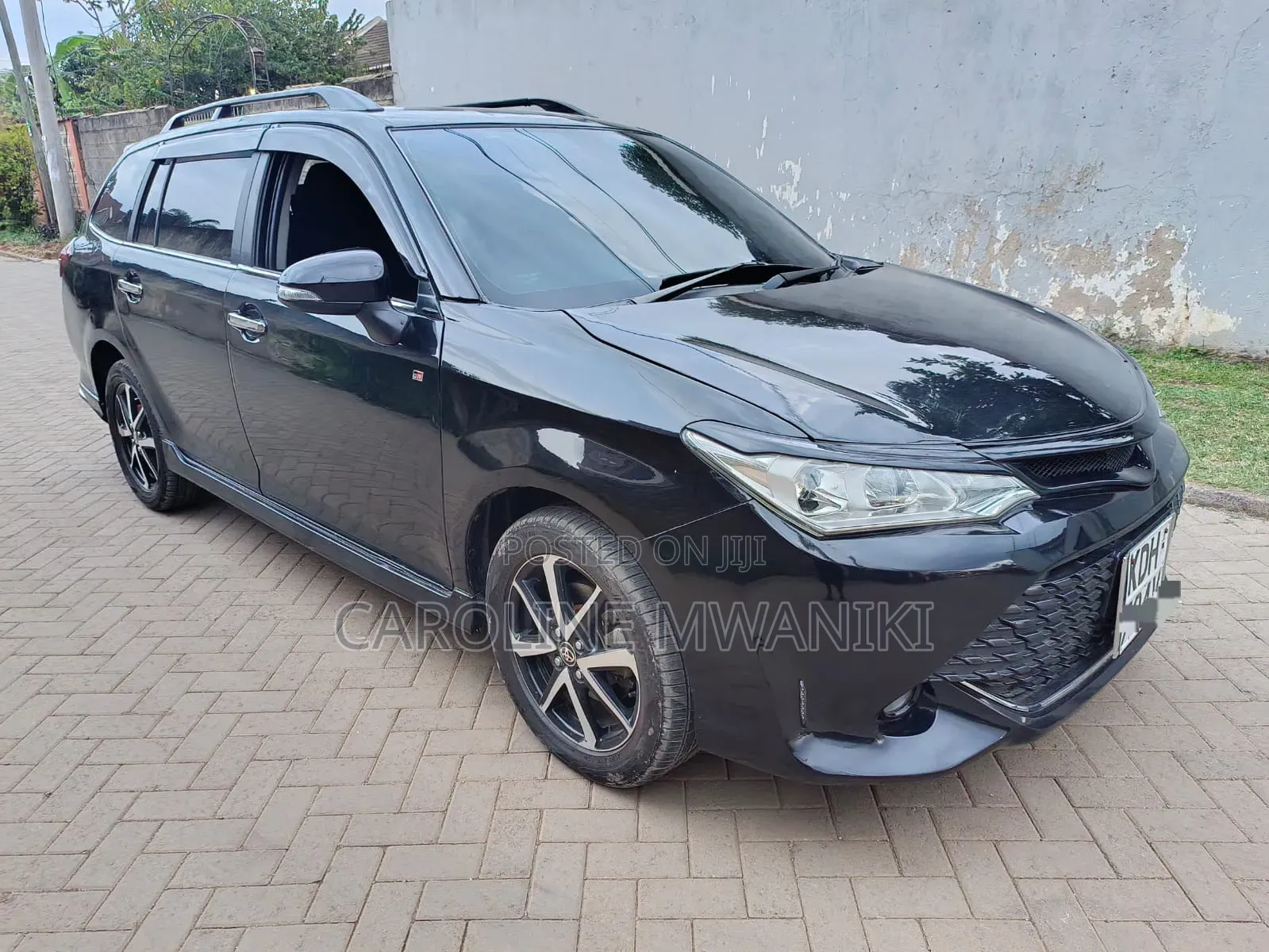 Toyota Corolla Fielder 2015 Black