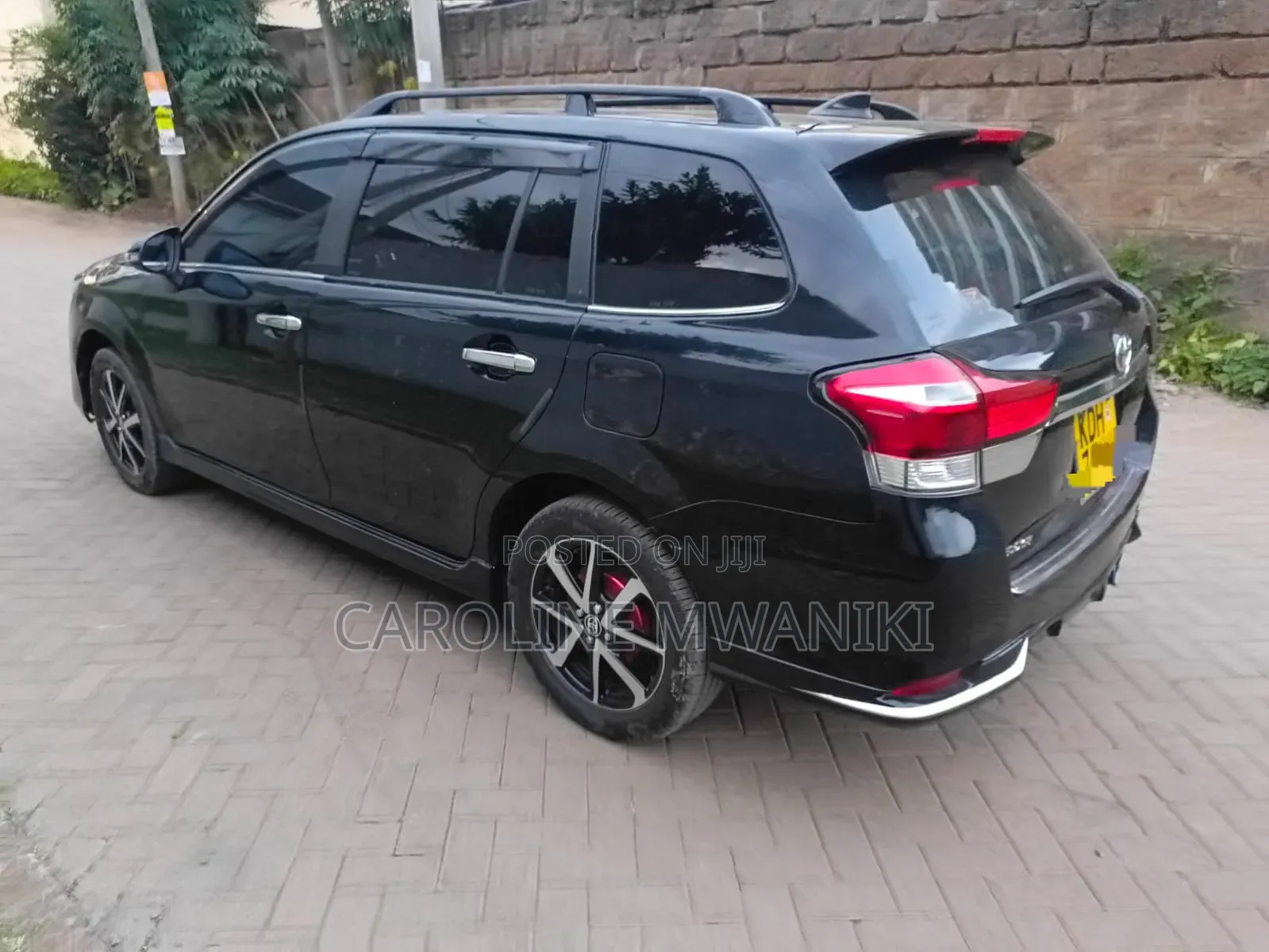 Toyota Corolla Fielder 2015 Black