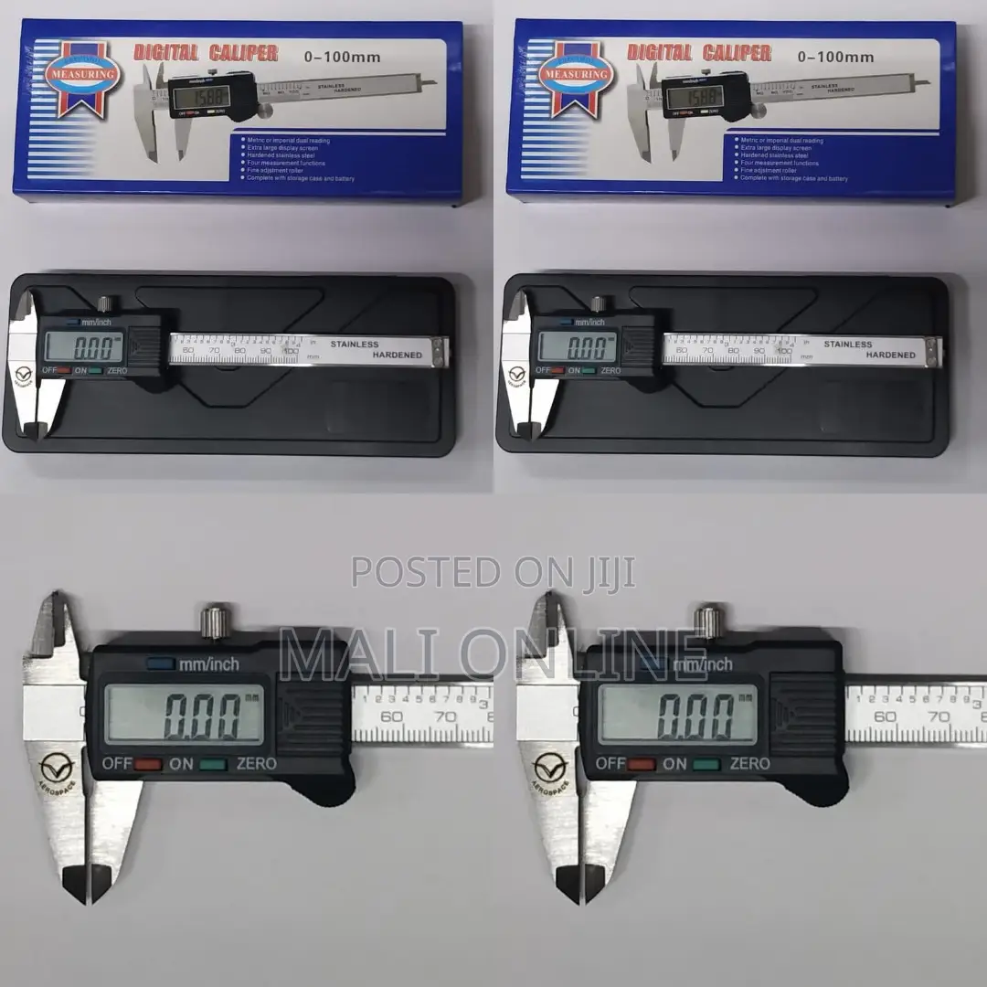 Digital Vernier Caliper 6 Inch Electronic LCD Gauge, 0-150mm