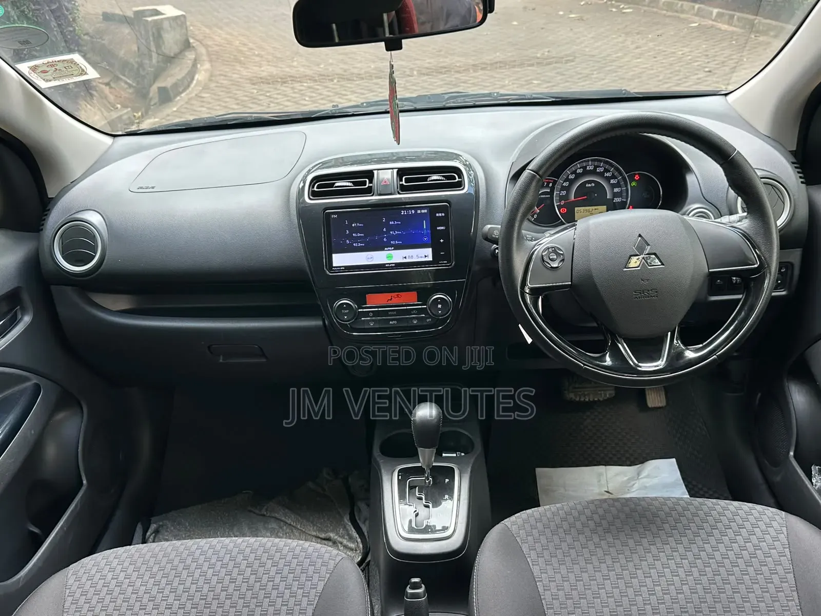 Mitsubishi Mirage 2019 Maroon