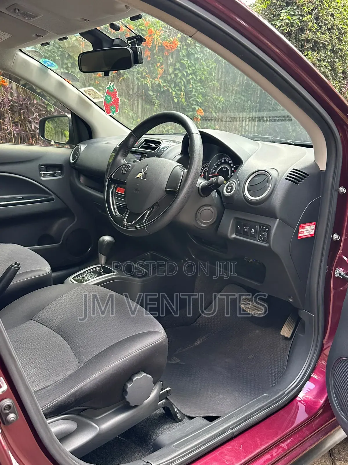 Mitsubishi Mirage 2019 Maroon