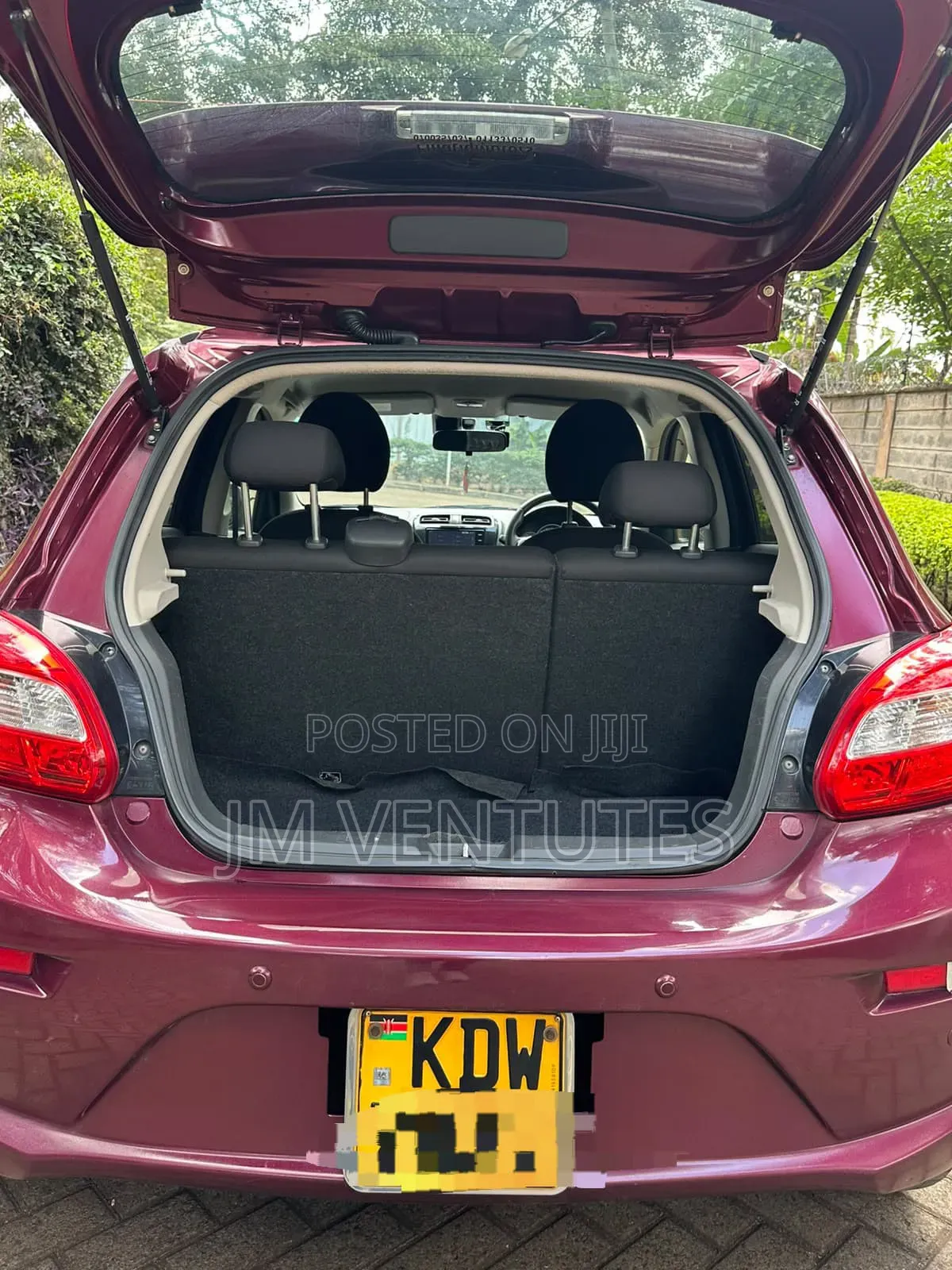 Mitsubishi Mirage 2019 Maroon