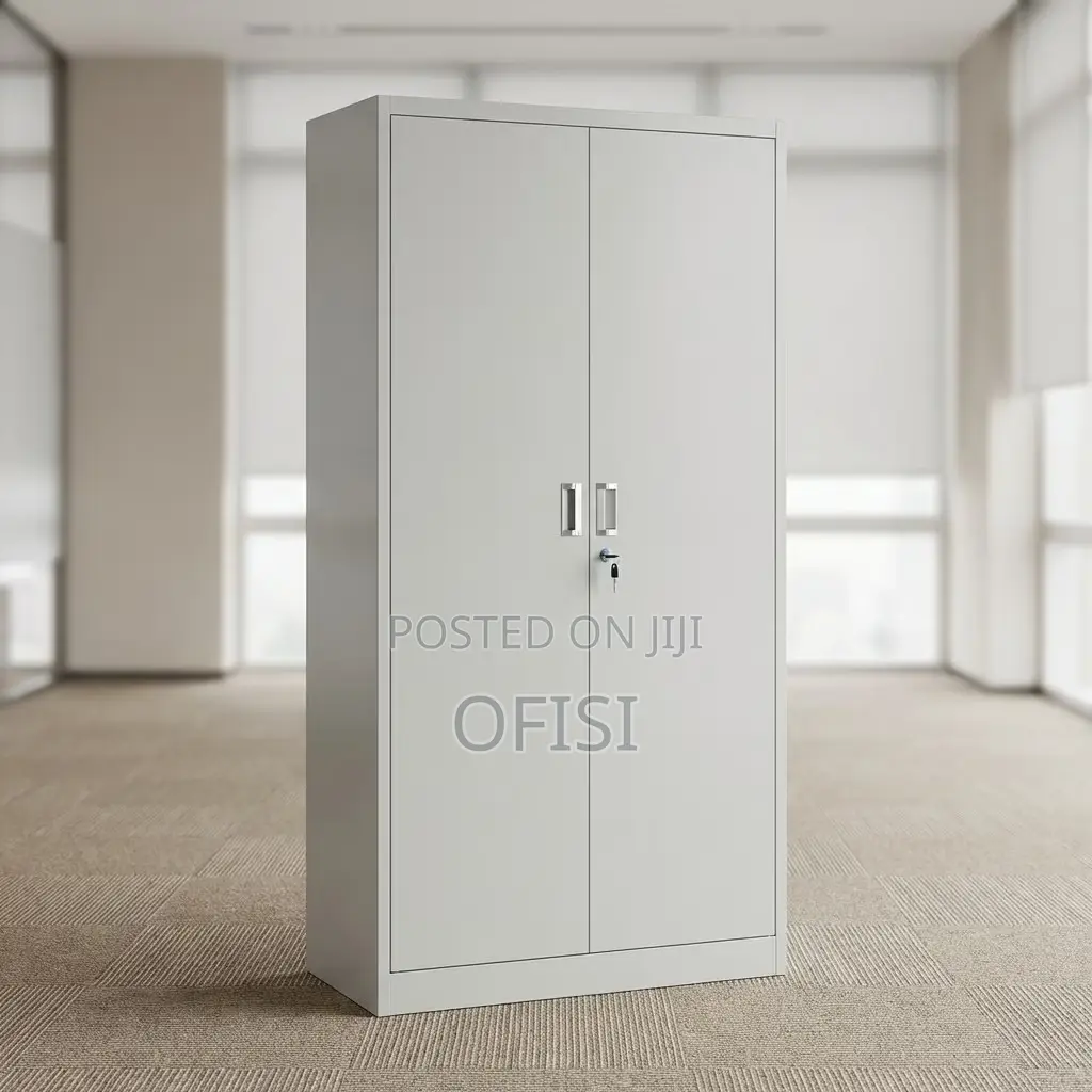 Office Cabinet; 2-Door Full Metallic Secure Lock Office Filing Cabinet