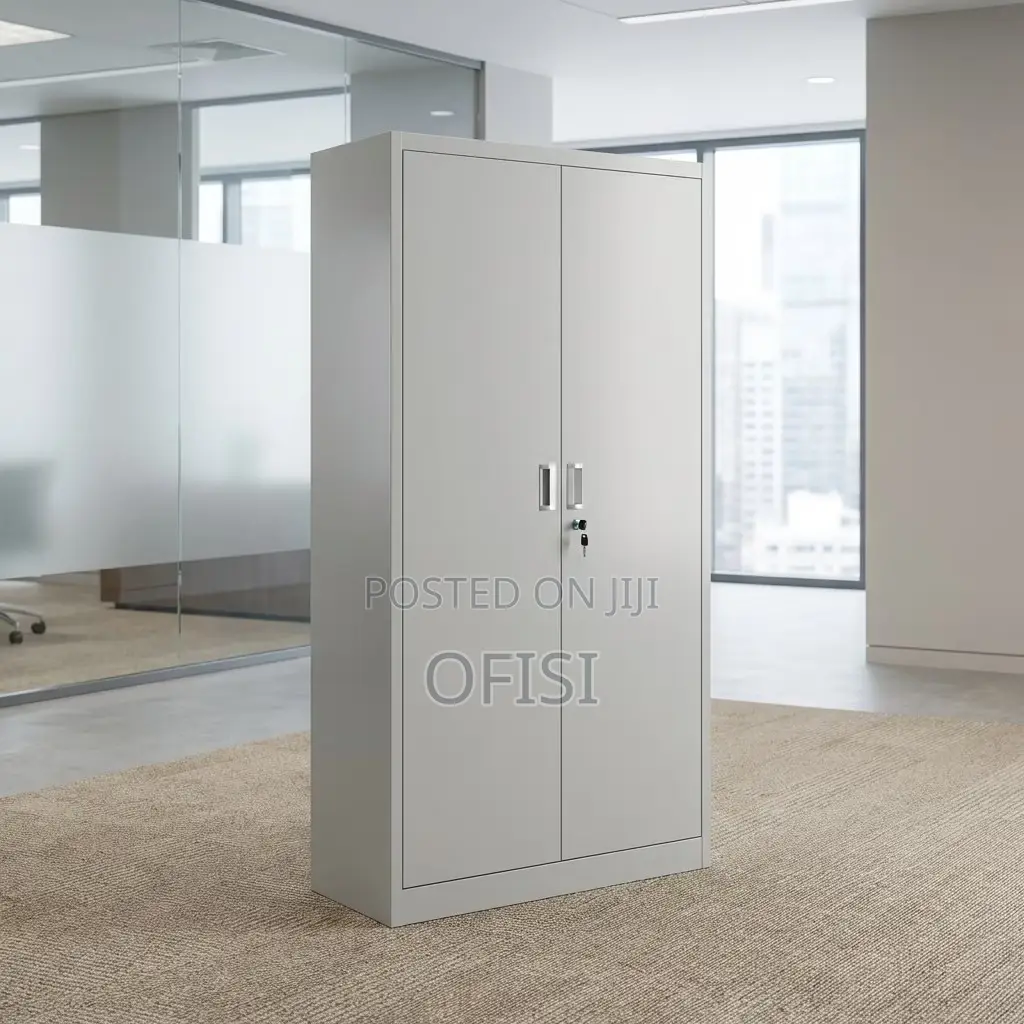 Office Cabinet; 2-Door Full Metallic Secure Lock Office Filing Cabinet