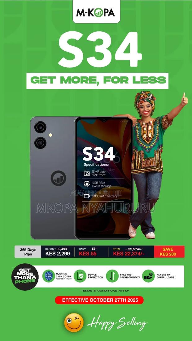 New HMD Touch 4G Blue - thumbnail 3