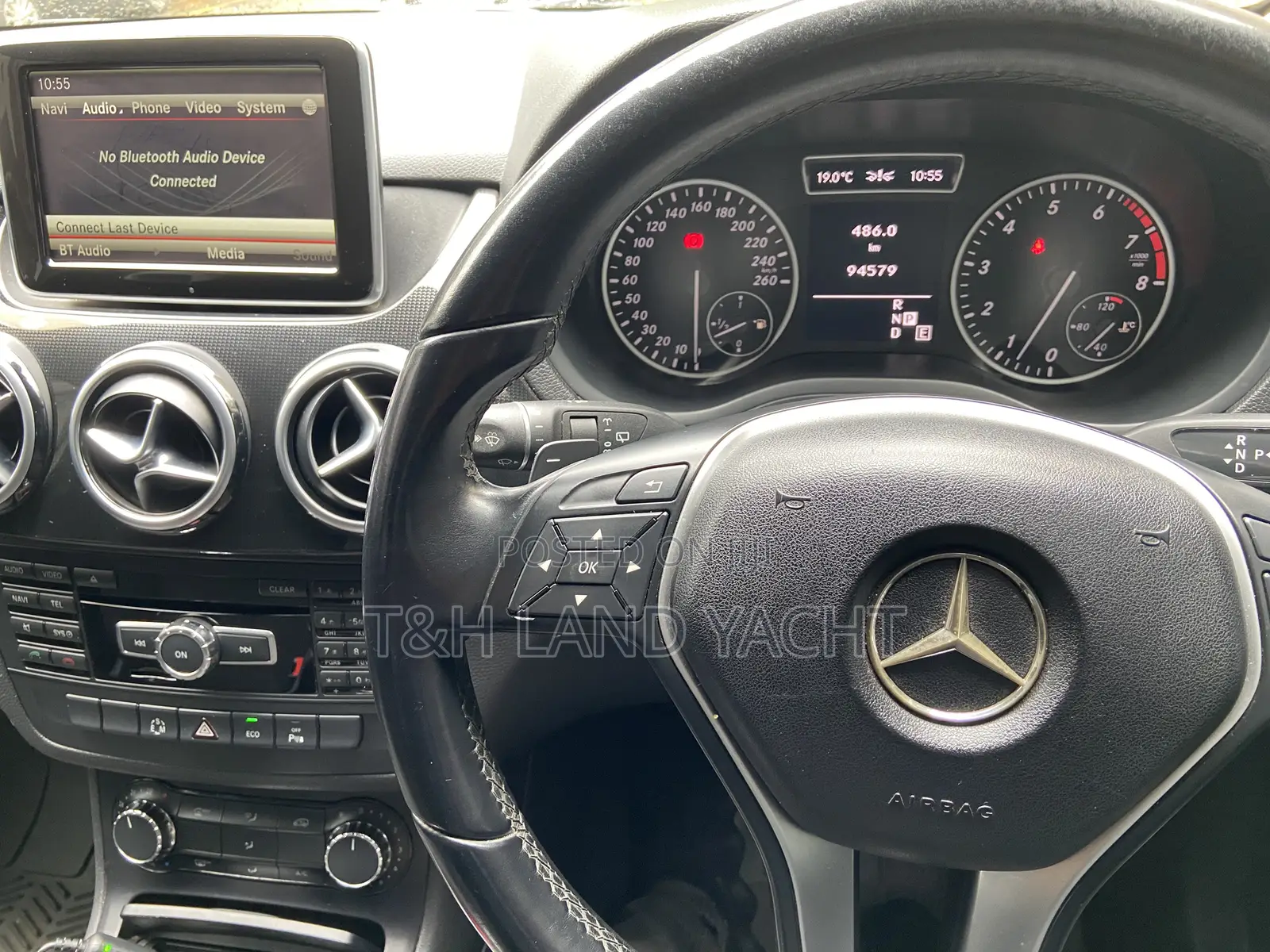 Mercedes-Benz B-Class B180 Petrol 2013 Silver